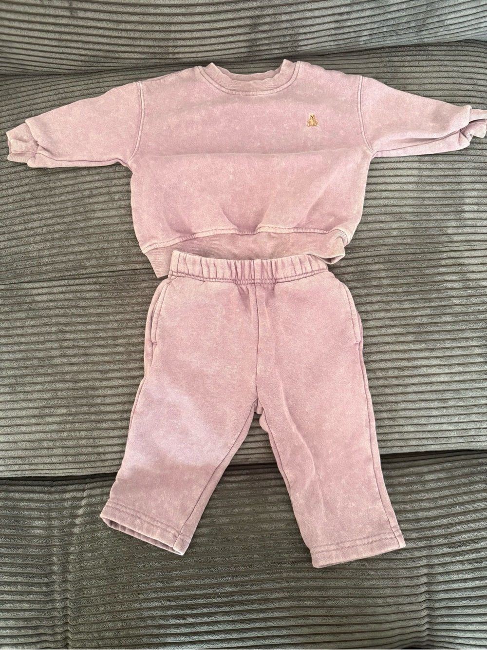 Purple Gap Kids Two-Piece Sweatshirt & Jogger Set